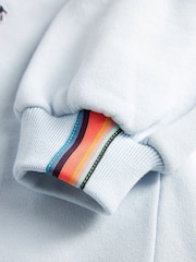 Paul Smith Junior Girls Zebra Logo Crew Neck Sweatshirt - Image 8 of 9