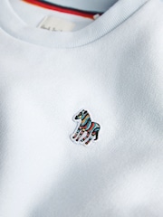 Paul Smith Junior Girls Zebra Logo Crew Neck Sweatshirt - Image 9 of 9