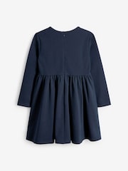 Paul Smith Junior Girls Zebra Logo 'Artist Stripe' Ponte Dress - Image 6 of 9