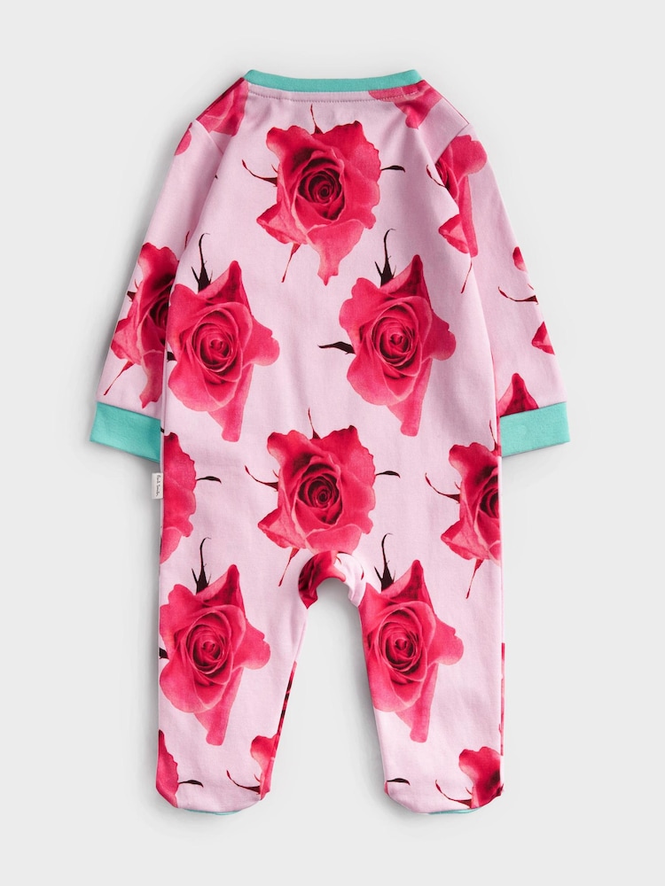 Paul Smith Baby Girls Floral Sleepsuit Gift Set - Image 2 of 8
