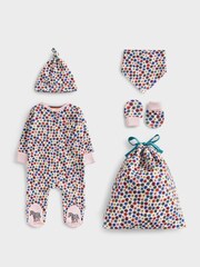 Paul Smith Baby Girls Floral Sleepsuit Gift Set - Image 1 of 8