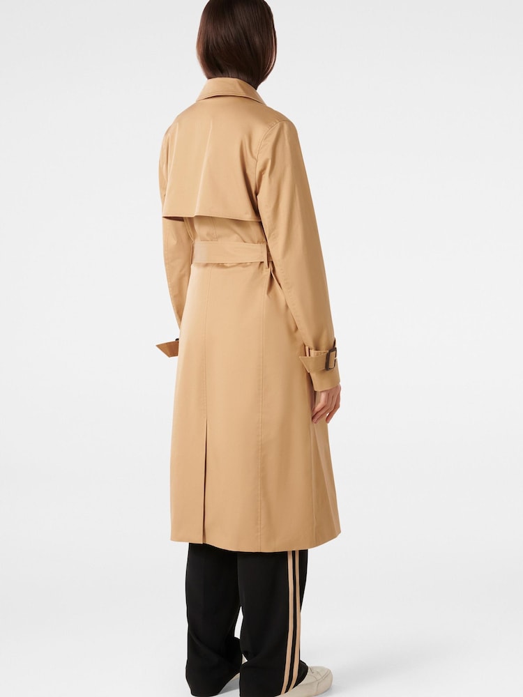 Forever New Animal Jacinta Classic Trench Coat - Image 2 of 4 Forever New Animal Jacinta Classic Trench Coat - Image 2 of 4