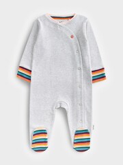 Paul Smith Baby Girls 3-Pack 'Heart' Sleepsuits - Image 3 of 7