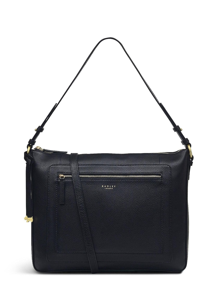 Radley London Black Maddox Street Multiway Leather Bag - Image 1 of 5