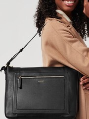 Radley London Black Maddox Street Multiway Leather Bag - Image 5 of 5