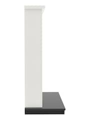 Be Modern White Elda Marble Fireplace Surround - Image 4 of 4