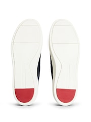 Tommy Hilfiger Blue Lightweight Suede Loafers - Image 6 of 6