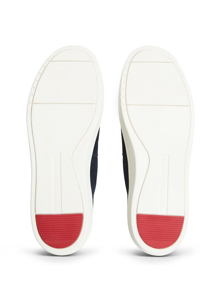 Tommy Hilfiger Blue Lightweight Suede Loafers - Image 6 of 6 Tommy Hilfiger Blue Lightweight Suede Loafers - Image 6 of 6
