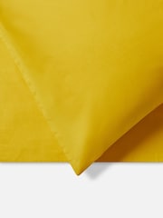 Jasper Conran London Yellow Deep Fitted 100% Cotton 300 Thread Sheet - Image 3 of 3