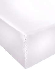 Jasper Conran London White 500 Thread Count SUPIMA® Fitted Sheet - Image 3 of 4