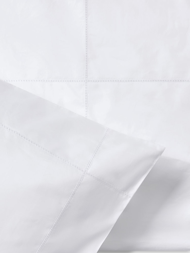 Jasper Conran London White 500 Thread Count SUPIMA® Fitted Sheet - Image 4 of 4