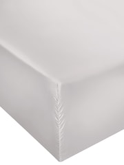 Jasper Conran London Grey 500 Thread Count SUPIMA® Fitted Sheet - Image 4 of 5