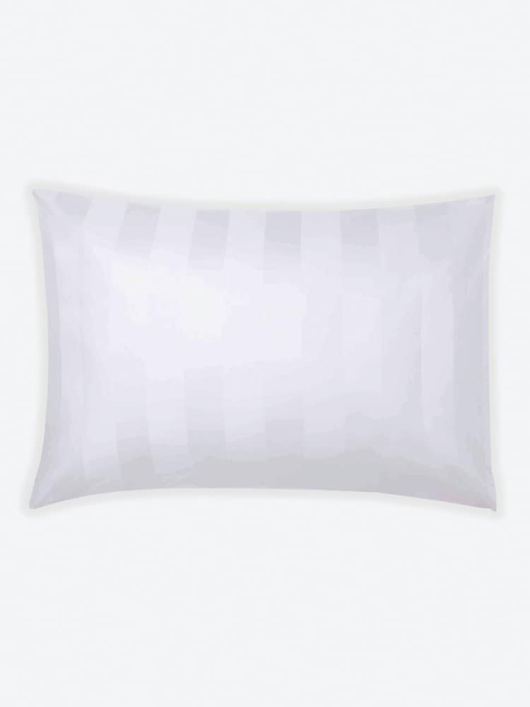 Jasper Conran London White 500 Thread Count Satin Stripe 100% Cotton Pillowcase - Image 3 of 4