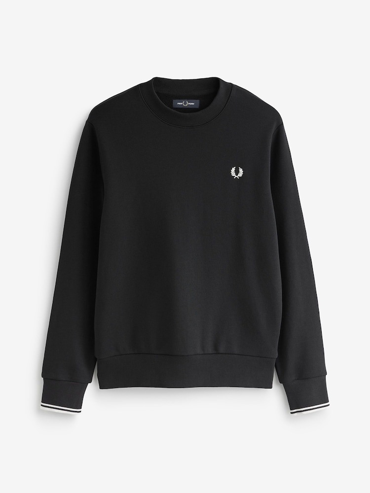 Fred Perry Crew Neck Sweatshirt - Image 6 of 9