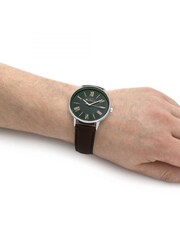 Ben Sherman Brown Strap And Grey Dial Watch - Image 2 of 6