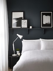 Appletree White Boutique Sorelle Duvet Cover and Pillowcase Set - Image 1 of 3