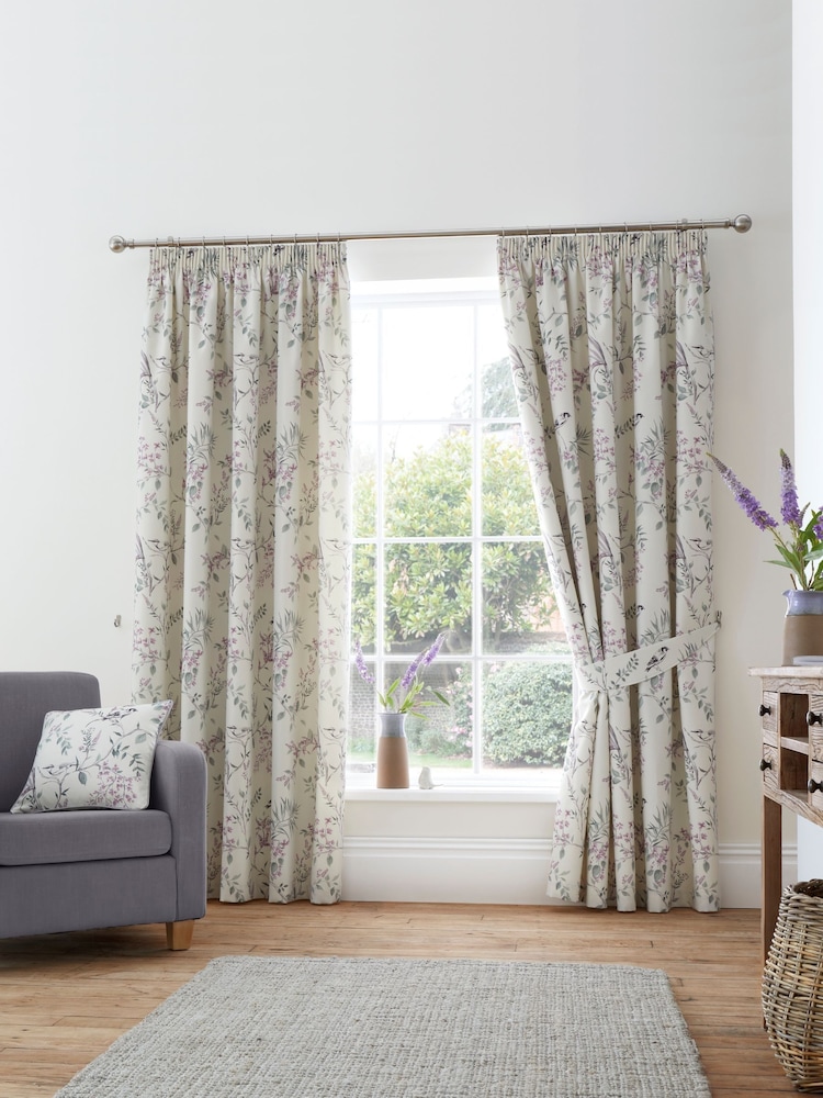 Dreams & Drapes – Jazmine – Vorhänge mit Bleistiftfalten aus 100 % Baumwolle - Bild 1 von 4 Dreams & Drapes – Jazmine – Vorhänge mit Bleistiftfalten aus 100 % Baumwolle - Bild 1 von 4