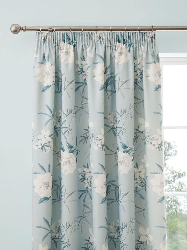 Dreams & Drapes Eve Pencil Pleat 100% Cotton Curtains - Imagem 2 de 4
