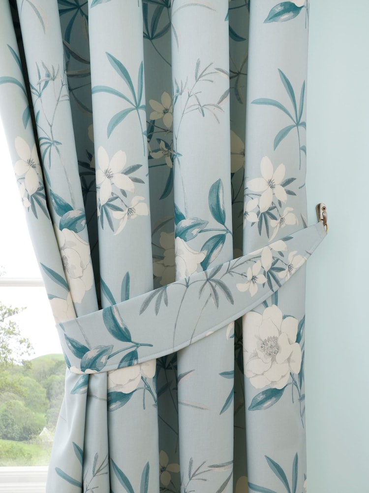 Dreams & Drapes Eve Pencil Pleat 100% Cotton Curtains - Imagem 4 de 4