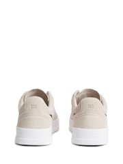 Tommy Hilfiger Natural Suede Court Trainers - Image 4 of 6