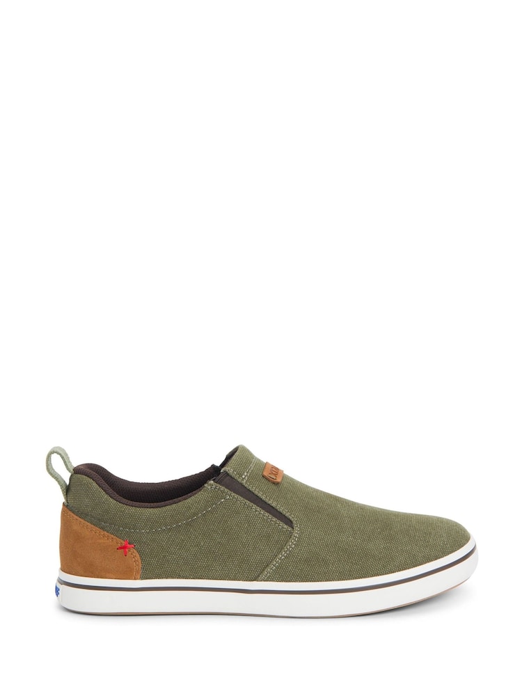 Xtratuf Sharkbyte Brown Canvas Deck Shoes - Image 2 of 3