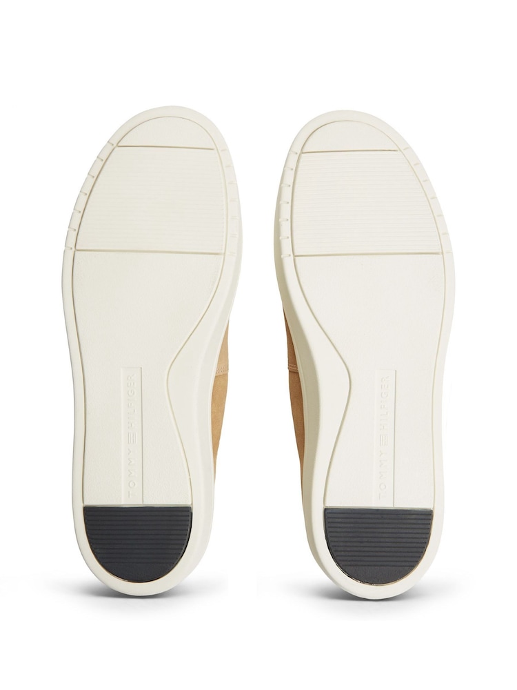 Tommy Hilfiger Natural Lightweight Suede Loafers - Image 6 of 6 Tommy Hilfiger Natural Lightweight Suede Loafers - Image 6 of 6