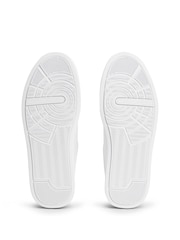 Tommy Hilfiger White Court Essential Leather Trainers - Image 6 of 6