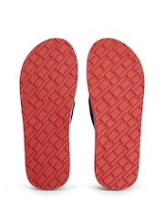 Tommy Hilfiger Blue Logo Embroidery Webbing Strap Flip Flops - Image 6 of 6