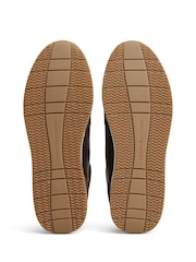Tommy Hilfiger Brown Suede Mixed Texture Trainers - Image 6 of 6