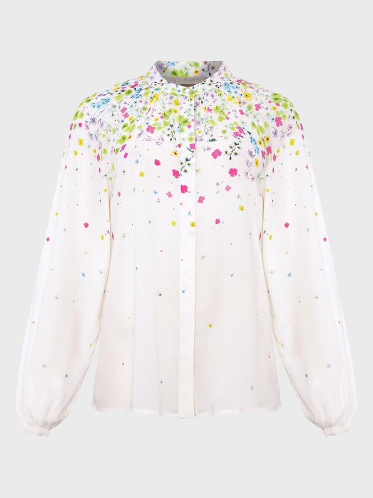 Hobbs White Alycia Blouse - Image 4 of 4 Hobbs White Alycia Blouse - Image 4 of 4