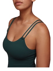 Whistles Green Double Strap Textured Swimsuit - Image 3 of 4
