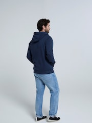 Animal Blue Mens Woody Zip 100% Cotton Hoodie - Image 4 of 4