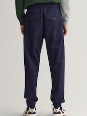 GANT Blue Jogger Chinos - Image 2 of 3