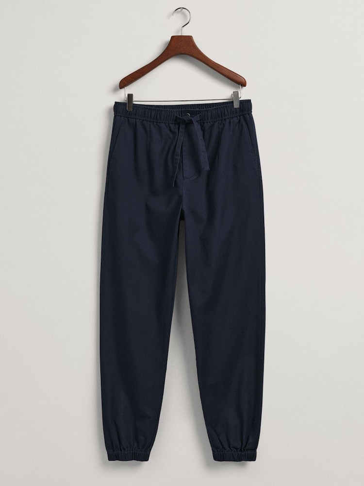 GANT Blue Jogger Chinos - Image 3 of 3