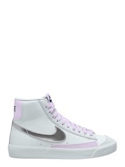 Белый/сиреневый - Детские кроссовки Nike Blazer 77 - Изображение 1 из 4