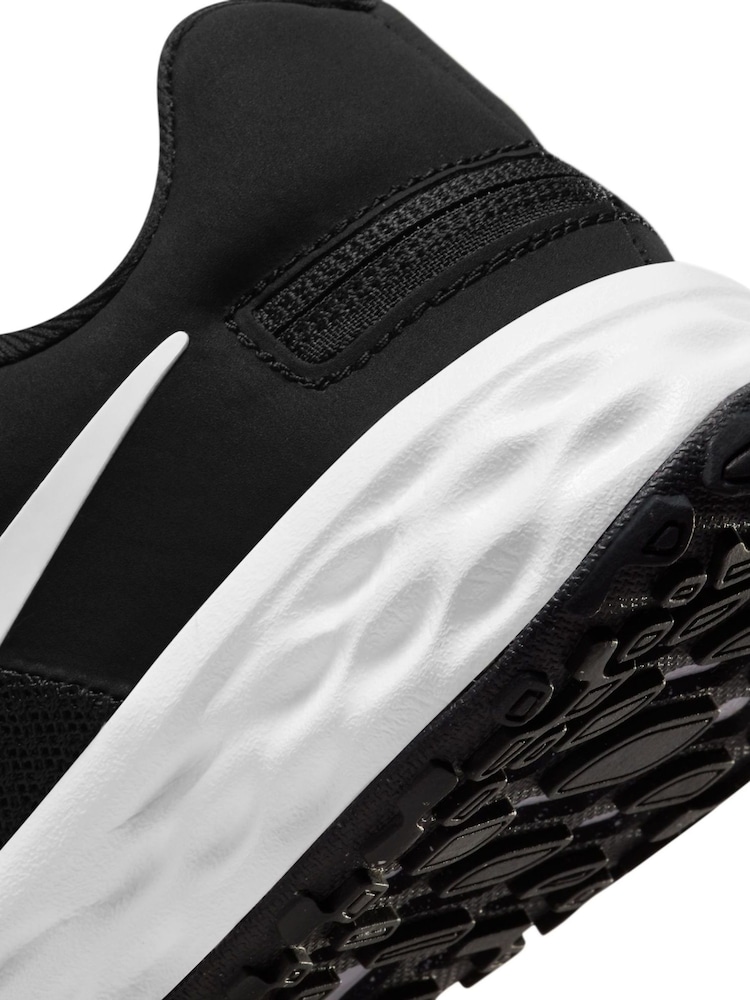 Zwart/wit - Nike Revolution 6 FlyEase sneakers voor kinderen - Image 10 of 11