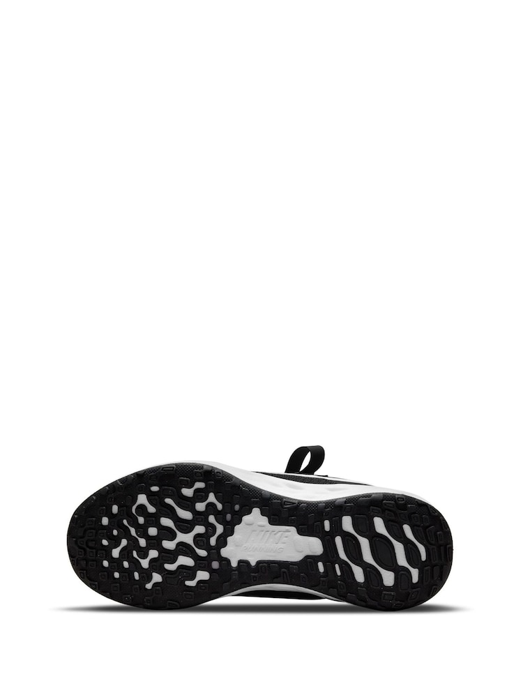 Zwart/wit - Nike Revolution 6 FlyEase sneakers voor kinderen - Image 6 of 11