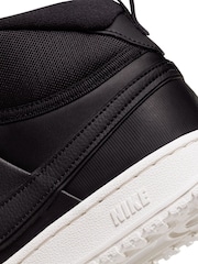 Nike Black Court Vision Mid Trainers - Image 10 of 10