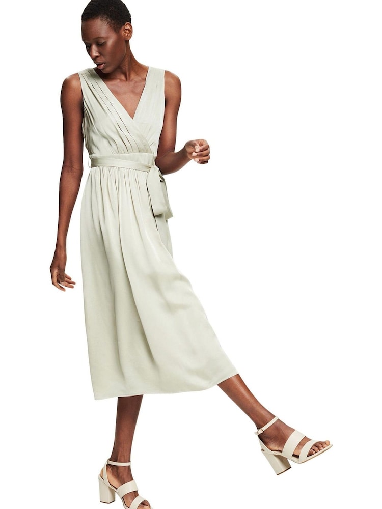 Esprit Pastel Green Ecovero Viscose Dress - Image 1 of 8