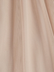 Esprit Light Taupe Bead And Sequins Dress - Image 7 of 7