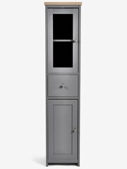 Grey Malvern Tall Storage Cabinet - Image 4 of 7
