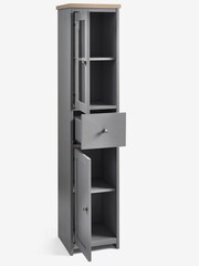 Grey Malvern Tall Storage Cabinet - Image 5 of 7