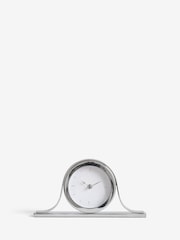 Silver Ella Mantel Clock - Image 2 of 3