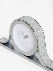 Silver Ella Mantel Clock - Image 3 of 3