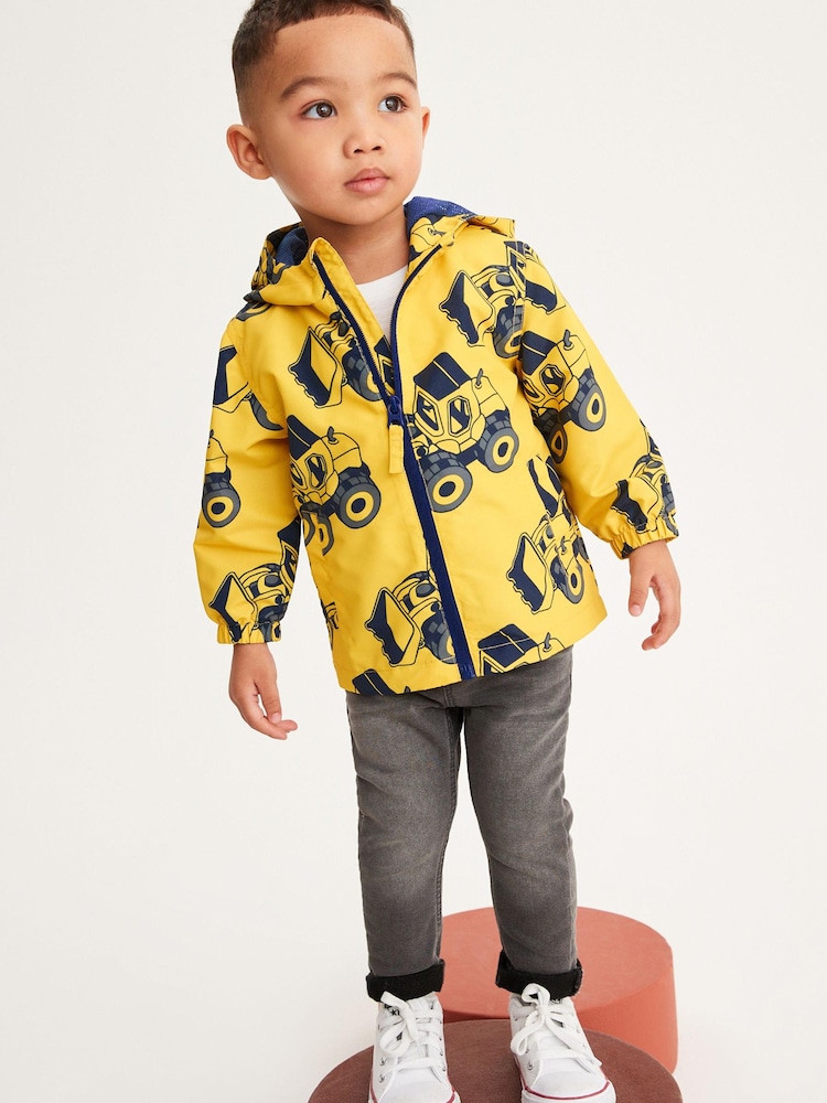 Yellow Digger Shower Resistant Jacket (3mths-7yrs) - Image 3 of 7