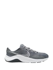 Nike Grey Legend Essential 3 Gym Trainers - Image 1 of 9