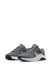 Nike Grey Legend Essential 3 Gym Trainers - Image 3 of 9