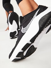 Nike Black/White Legend Essential 3 Training Trainers - Image 2 of 11