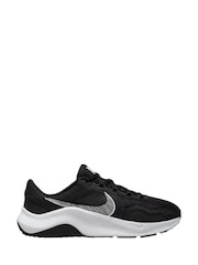 Nike Black/White Legend Essential 3 Training Trainers - Image 3 of 11