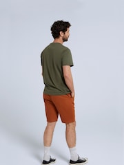 Зеленый - Animal Classico Mens 100% Cotton T-Shirt - Image 2 of 9